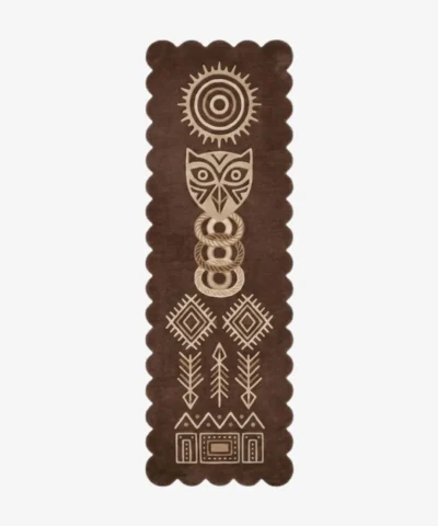 Cocoa Totem Runner Rug